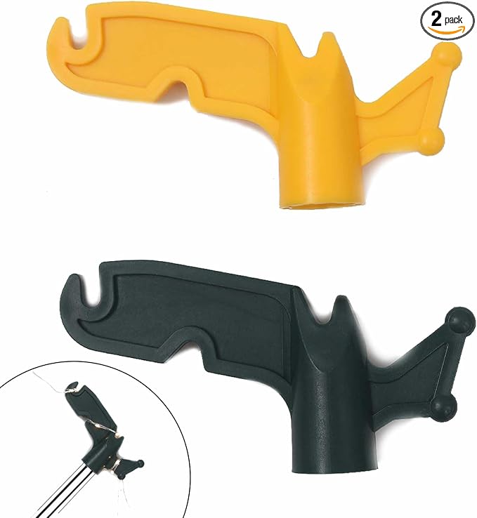 TonGass (2-Pack Multi-Purpose Plastic Utility Hook Attachment by TonGass