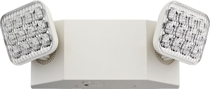 Lithonia Lighting Basics LED Emergency Light, Dual Adjustable Heads, Wall Mount - Image 6