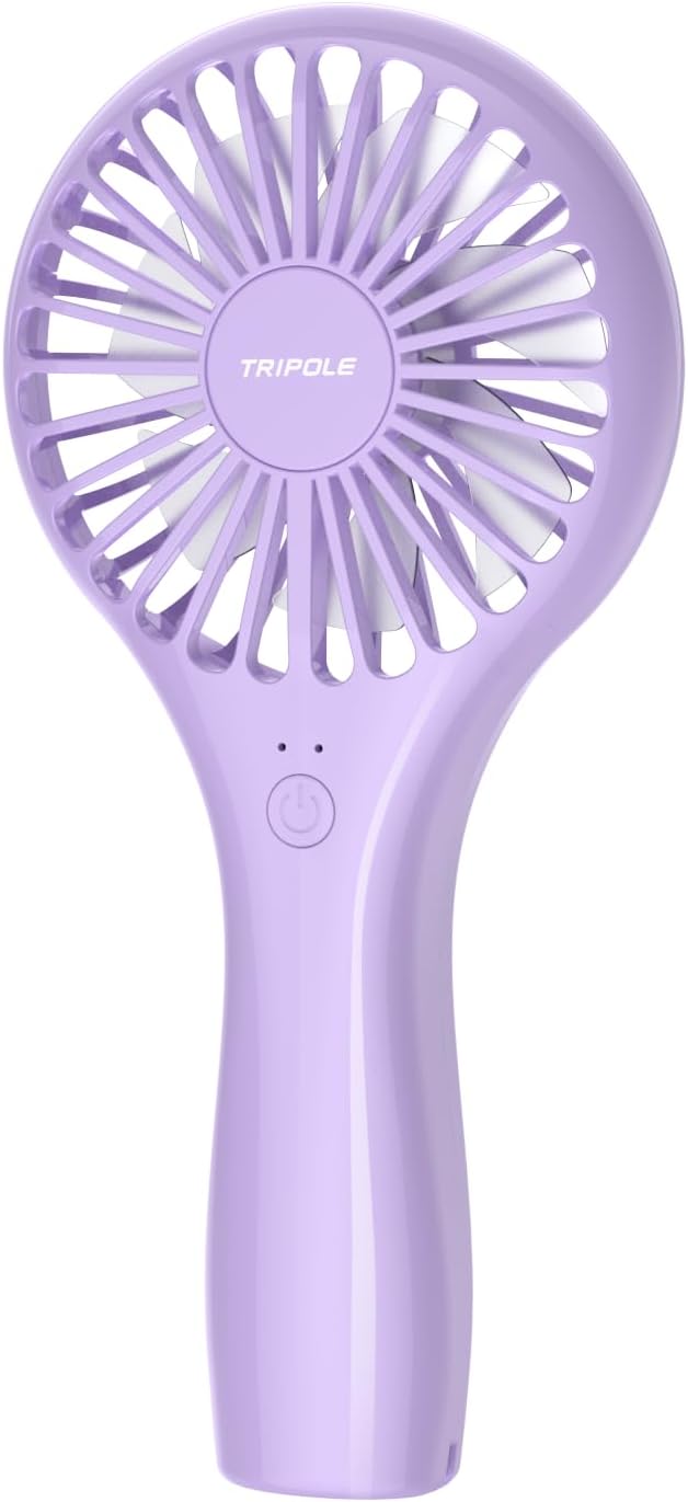TriPole Handheld Mini Portable Fan, Personal Battery Travel Fan by TriPole