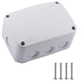 Outdoor White Junction Box, Nineleaf IP66 Waterproof Electrical Project Boxes by NineLeaf