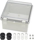 Zulkit Junction Box ABS Plastic Dustproof Waterproof IP65 Electrical Boxes by Zulkit