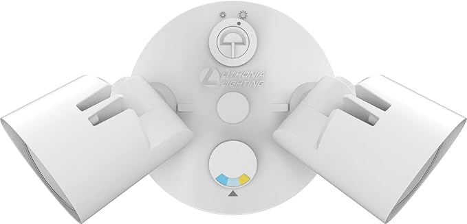 Lithonia Lighting HomeGuard 2-Light LED Outdoor Flood Lights, Outdoor LED Lights - Image 6