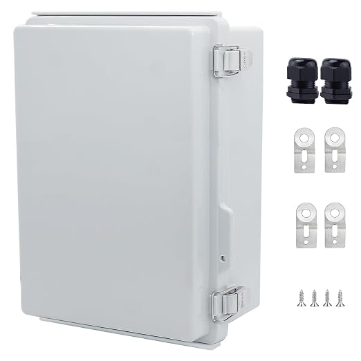 IP67 Waterproof Junction Box, ABS Plastic Electrical Enclosure by LuSumtly