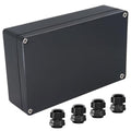 Junction Box IP65 Waterproof ABS Plastic Electrical Project Case Power Junction by Otdorpatio