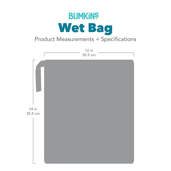 Bumkins Waterproof Wet Bag, Reusable - Image 7