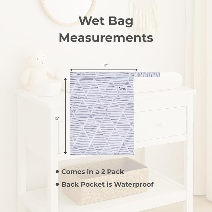 Nora's Nursery Wet Dry Bags - Image 2