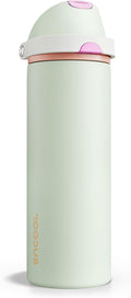 Insulated Water Bottle with Straw by ENCOOL