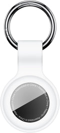Linsaner Case for AirTag 2nd Gen & 1st Gen, Silicone Holder Keychain Key Ring by Linsaner