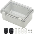 Zulkit Junction Box ABS Plastic Dustproof Waterproof IP65 Electrical Boxes by Zulkit