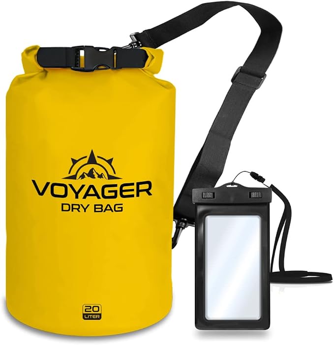 EcoGear FX Heavy Duty Waterproof Dry Bag Voyager Series – Durable Roll Top by EcoGearFX