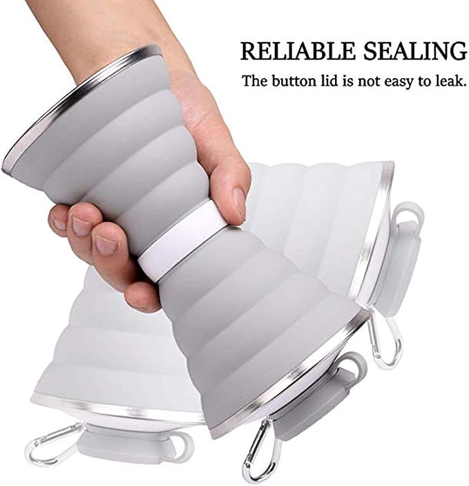 Collapsible Water Bottle, Camping Cup - Image 3