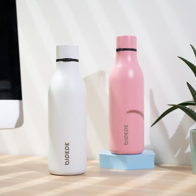 BJPKPK Insulated Water Bottles, 18 oz Stainless Steel Metal Water Bottle - Image 5