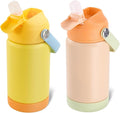 Kerilyn 12oz Kids Water Bottle 2 Pack, Stainless Steel Insulated Water Bottle by Kerilyn