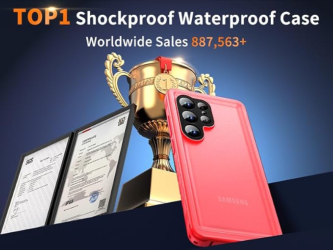 Cozycase for Samsung Galaxy S25 Ultra Waterproof Case - Image 9