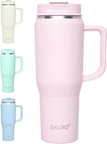 EALGRO 40 oz Tumbler with Handle, Insulated Tumblers with Lid and Straw by EALGRO
