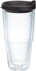 Tervis Clear & Colorful Lidded Made in USA Double Walled Insulated Tumbler by TervisTumblerCompany