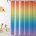 Rainbow Shower Curtain, Children Colorful Rainbow Kid Girls Cute Bathroom by Caheansi