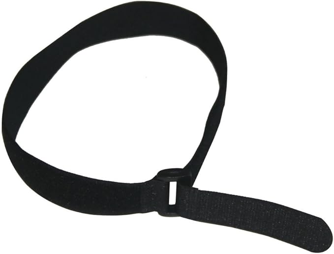 YiwerDer 1 x 18" Hook and Loop Reusable Fastening Nylon Cable Securing Straps - Image 3