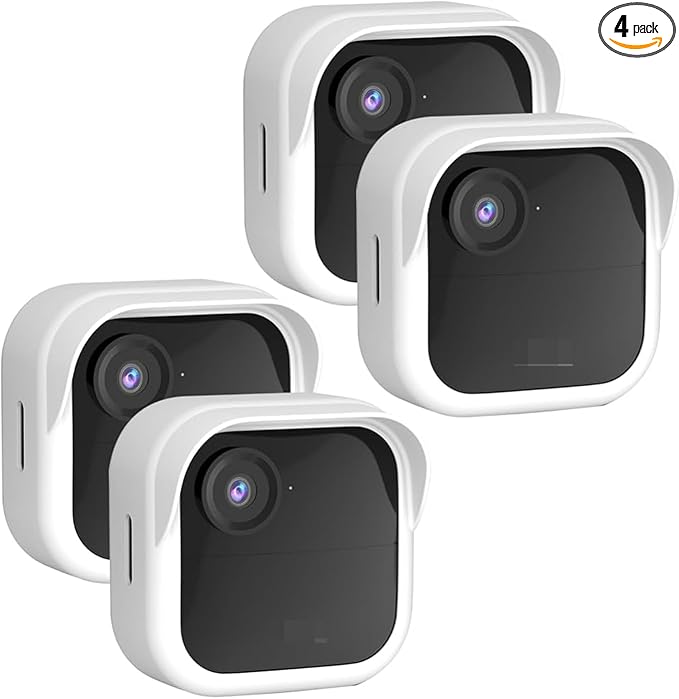 Silicone Case Cover for All-New Blink Outdoor 4 by QOPOTO
