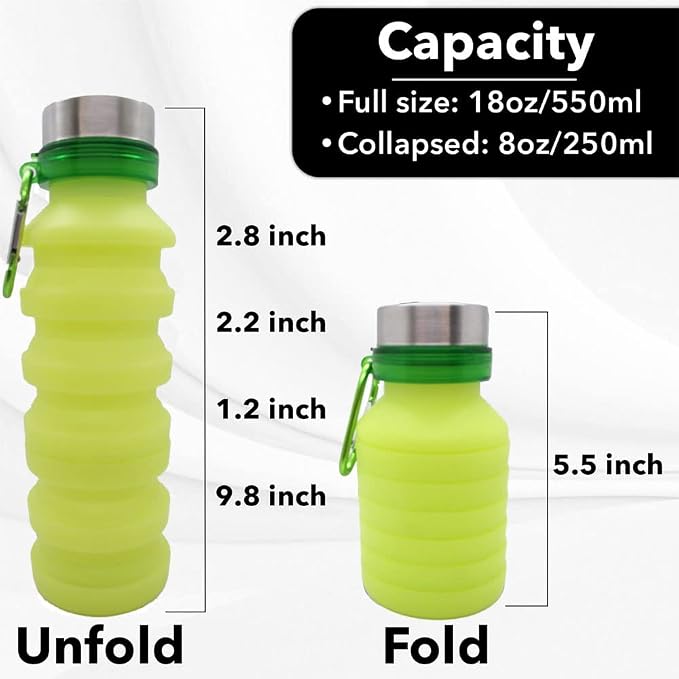 Gadgetime USA Collapsible Water Bottle - Image 5
