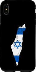 Israel National Flag Distressed Map Case by Unknown