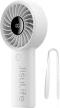 JISULIFE Handheld Portable Fan, Stronger and Longer-Lasting: 5 Speed, 5000mAh by LivechillStaycool