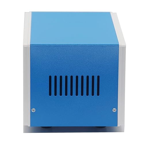 Zulkit Electronic Enclosures Blue Metal Enclosure Project Case DIY Box Junction - Image 4