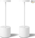 TBBGA Cordless Table Lamps Set of 2, 5000mAh Rechargeable Battery Powered Lamp by TBBGALEDCordlessTableLamps