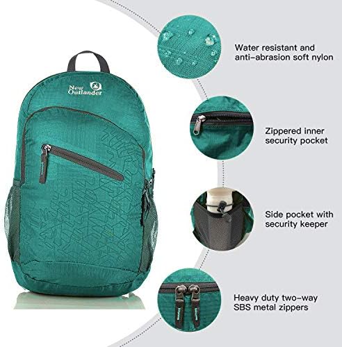 Outlander 20L/33L- Most Durable Packable Lightweight Travel Hiking Backpack - Image 3