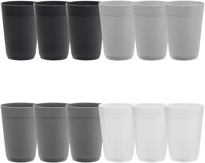 US Acrylic Newport 10 ounce Unbreakable Plastic Stackable Juice Tumblers in by USAcrylic