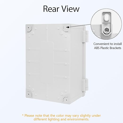 Junction Box IP65 Waterproof Dustproof ABS Plastic Enclosure, Outdoor and - Image 5