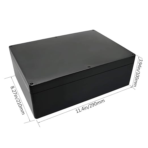 LeMotech Project Box ABS Plastic IP65 Waterproof Dustproof Electrical Junction - Image 4