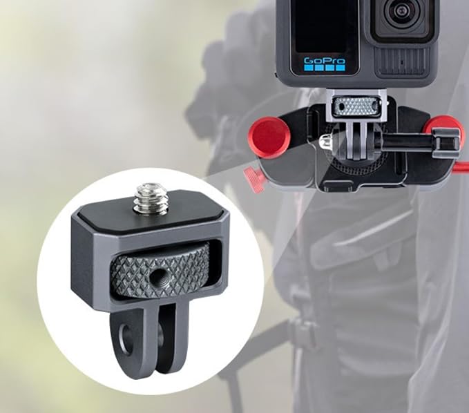 Aluminum Camera Tripod Adapter 1/4"-20 Conversion Adapter Mounts Compatible - Image 8