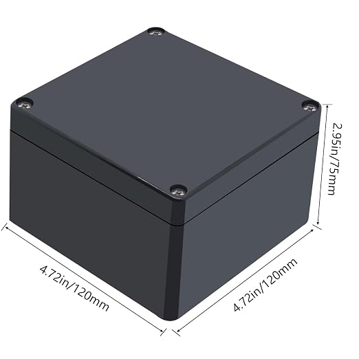 Junction Box IP65 Waterproof ABS Plastic Electrical Project Case Power Junction - Image 2