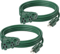 BN-LINK 2-Pack 10Ft Outdoor Extension Cord by BN-LINK