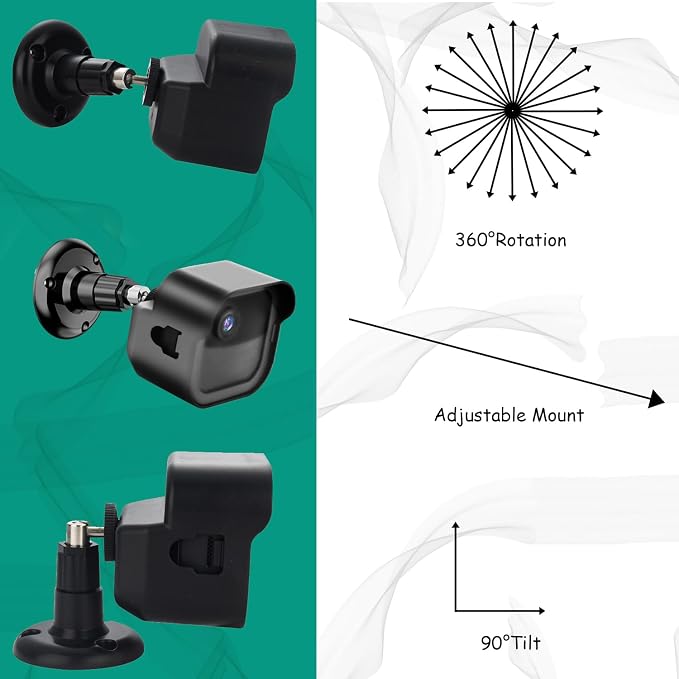 Wall Mount for Blink Outdoor 4 and 3rd Gen Camera, 3 Weatherproof Housings and - Image 7