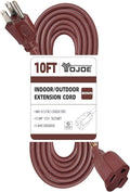 YOJOE Indoor Outdoor Extension Cord, 3 Prong 13A Weatherproof Power Cord by YOJOE