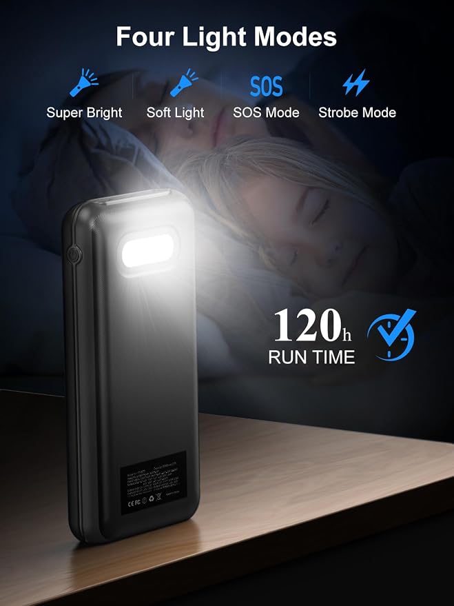 Portable Charger, 30000mAh 22.5W Fast Charging Power Bank - Image 5