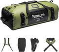 80L Waterproof Duffel Bag Motorcycle Dry Bag Backpack, Waterproof Zippered Bags by Unknown