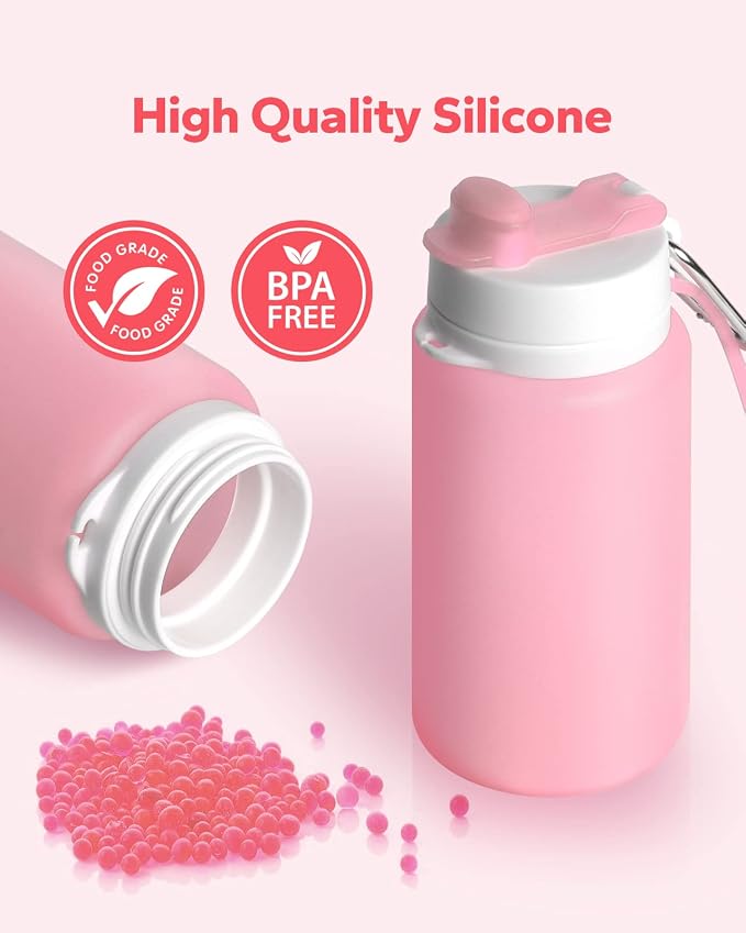 Collapsible Water Bottle, Portable Folding Bottle & Water Bottle - Image 2