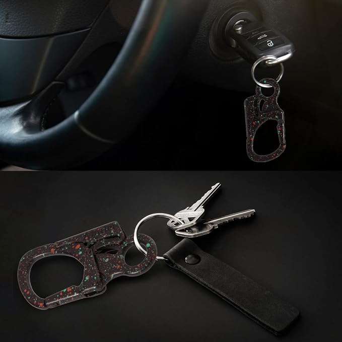 Ahiller Carabiner Clip, Double Anti-Misopening Locking Design, Key Ring Clip - Image 5