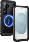 Lanhiem Magnetic for Samsung Galaxy S25+ Plus Phone Case, IP68 Waterproof by LanhiemHome
