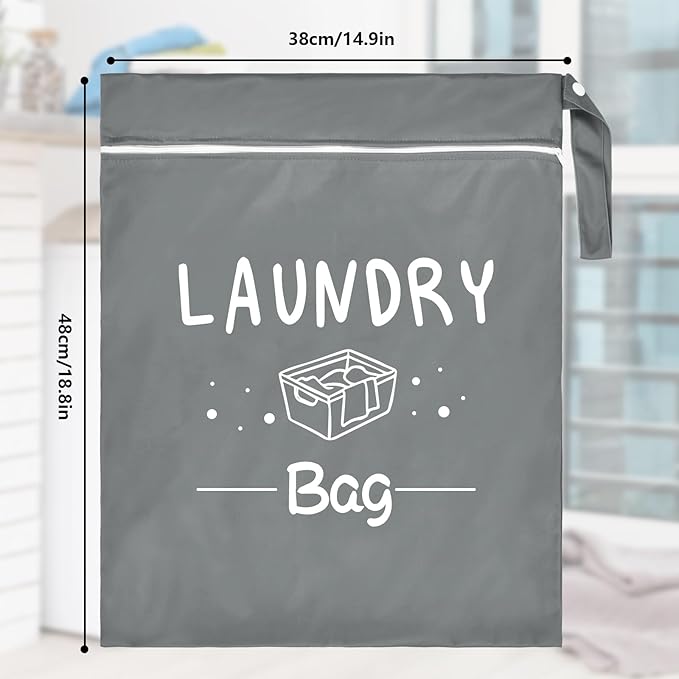 2 Pcs Large Travel Laundry Bag - Image 8