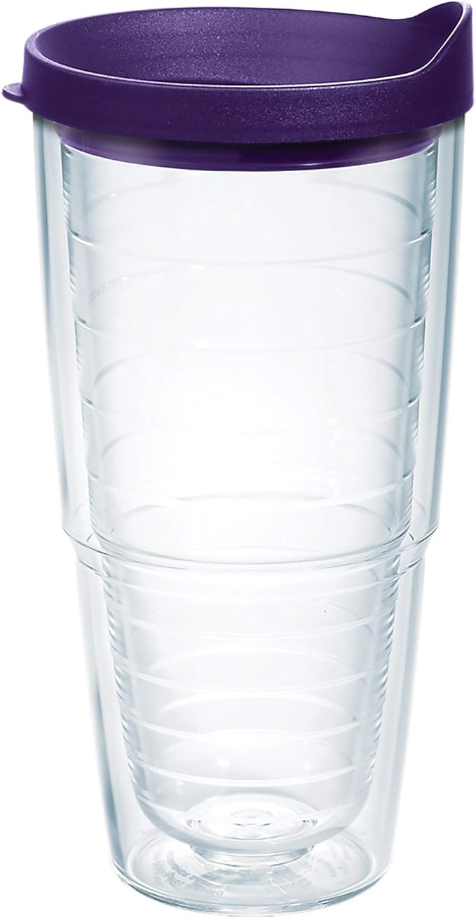 Tervis Clear & Colorful Lidded Made in USA Double Walled Insulated Tumbler by TervisTumblerCompany