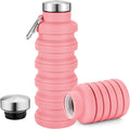 Collapsible Water Bottles 17oz, Portable Leak-Proof Travel Water Bottle by Sitanflex
