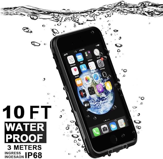 Diverbox for iPhone SE 2020 Waterproof Case iPhone 8 Waterproof Case, - Image 5