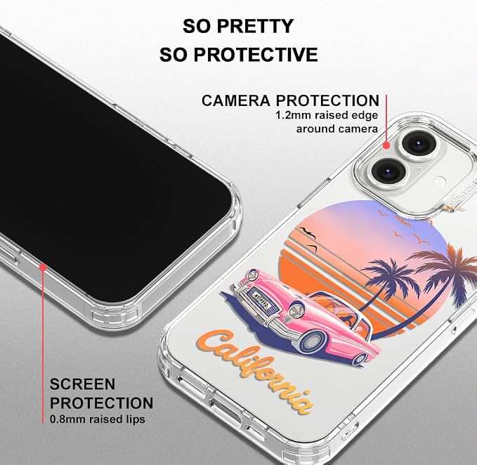 MOSNOVO for iPhone 16 Case, Shockproof Military-Grade Protection 6.6ft Drop - Image 4
