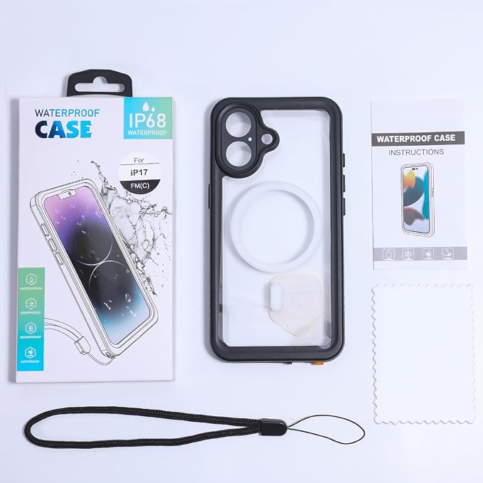 AICase for iPhone 17 Case Waterproof Clear - Image 9