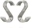 20 Pack 3.4" S Shaped Hooks Stainless Steel Metal Hangers Hanging Hooks by Unknown