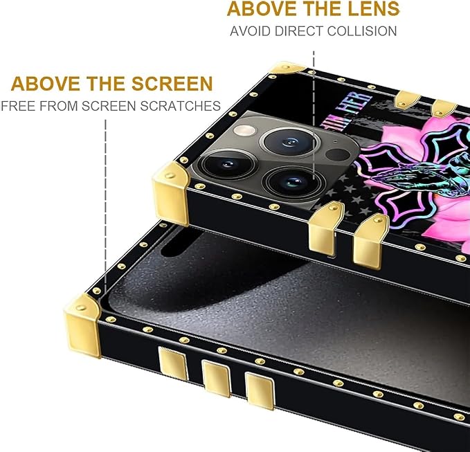 Compatible with iPhone 16 Pro Max Case, Praying Cross Hands Luxury Golden - Image 6